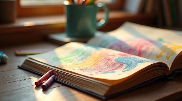 Cahier de coloriage à imprimer pour stimuler la créativité