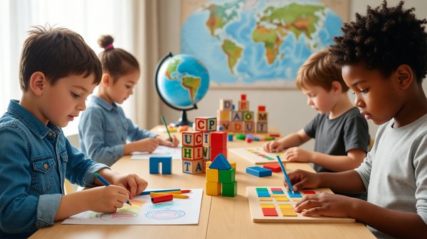 Activités éducatives pour les enfants de 3 à 4 ans : idées simples et ludiques